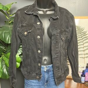 H&M Black Denim Jacket